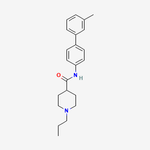 N-(3'-methyl-4-biphenylyl)-1-propyl-4-piperidinecarboxamide