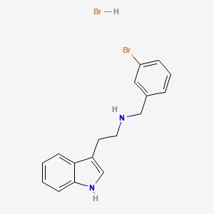 N-(3-bromobenzyl)-2-(1H-indol-3-yl)ethanamine hydrobromide