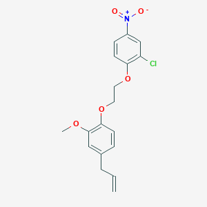 4-allyl-1-[2-(2-chloro-4-nitrophenoxy)ethoxy]-2-methoxybenzene