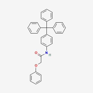 2-phenoxy-N-(4-tritylphenyl)acetamide