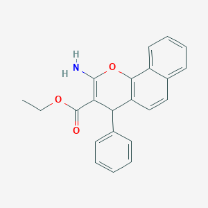 ethyl 2-amino-4-phenyl-4H-benzo[h]chromene-3-carboxylate