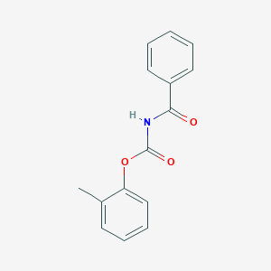 molecular formula C15H13NO3 B5200902 2-methylphenyl benzoylcarbamate 