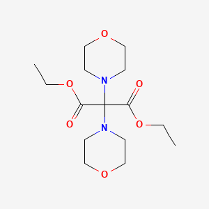 molecular formula C15H26N2O6 B5201169 diethyl di-4-morpholinylmalonate 