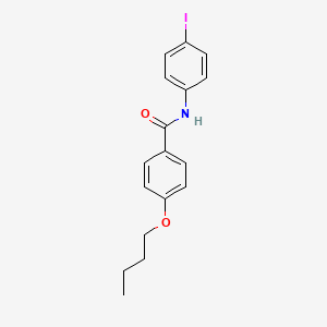 molecular formula C17H18INO2 B5201446 4-butoxy-N-(4-iodophenyl)benzamide 