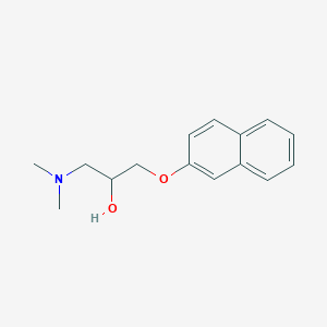 molecular formula C15H19NO2 B5202747 1-(dimethylamino)-3-(2-naphthyloxy)-2-propanol 