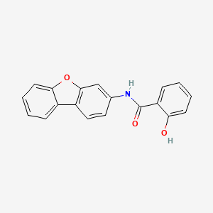 molecular formula C19H13NO3 B5203839 N-dibenzo[b,d]furan-3-yl-2-hydroxybenzamide CAS No. 341018-62-0