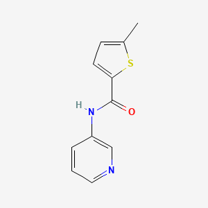 molecular formula C11H10N2OS B5204756 5-methyl-N-3-pyridinyl-2-thiophenecarboxamide 