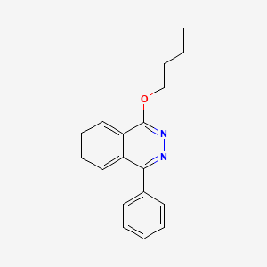 molecular formula C18H18N2O B5204781 1-butoxy-4-phenylphthalazine 