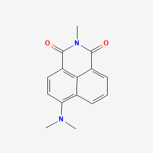 molecular formula C15H14N2O2 B5204816 6-(dimethylamino)-2-methyl-1H-benzo[de]isoquinoline-1,3(2H)-dione 