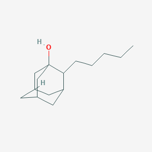 molecular formula C15H26O B5204833 2-pentyl-1-adamantanol 