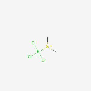 molecular formula C2H6BCl3S B052054 Boron trichloride methyl sulfide complex CAS No. 5523-19-3