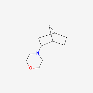 molecular formula C11H19NO B5206400 4-bicyclo[2.2.1]hept-2-ylmorpholine 