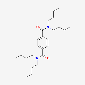 molecular formula C24H40N2O2 B5206915 N,N,N',N'-tetrabutylterephthalamide 