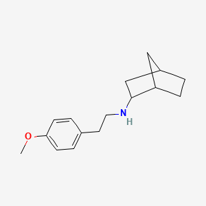 molecular formula C16H23NO B5207261 N-[2-(4-methoxyphenyl)ethyl]bicyclo[2.2.1]heptan-2-amine 