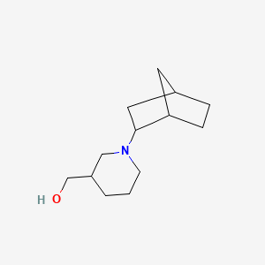 molecular formula C13H23NO B5207384 (1-bicyclo[2.2.1]hept-2-yl-3-piperidinyl)methanol 