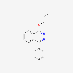molecular formula C19H20N2O B5207546 1-butoxy-4-(4-methylphenyl)phthalazine 