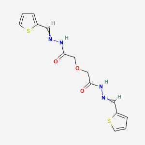 2,2'-oxybis[N'-(2-thienylmethylene)acetohydrazide]