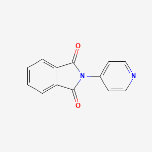 molecular formula C13H8N2O2 B5209550 2-(4-pyridinyl)-1H-isoindole-1,3(2H)-dione 