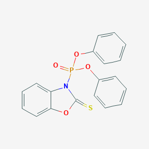 B052100 Diphenyl (2,3-Dihydro-2-thioxo-3-benzoxazolyl)phosphonate CAS No. 111160-56-6