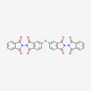 molecular formula C32H14N4O9 B5210392 5,5'-oxybis(2,2'-biisoindole-1,1',3,3'-tetrone) 