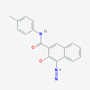 molecular formula C18H13N3O2 B5210441 4-diazo-N-(4-methylphenyl)-3-oxo-3,4-dihydro-2-naphthalenecarboxamide 