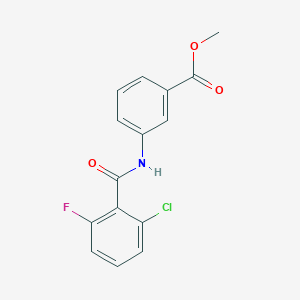 methyl 3-[(2-chloro-6-fluorobenzoyl)amino]benzoate