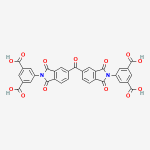 molecular formula C33H16N2O13 B5211709 5,5'-[carbonylbis(1,3-dioxo-1,3-dihydro-2H-isoindole-5,2-diyl)]diisophthalic acid 