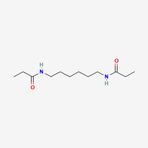 molecular formula C12H24N2O2 B5211796 N,N'-1,6-hexanediyldipropanamide CAS No. 10263-87-3