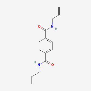 molecular formula C14H16N2O2 B5212259 N,N'-diallylterephthalamide 