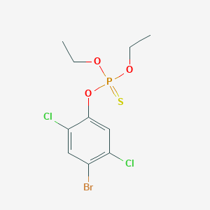 molecular formula C10H12BrCl2O3PS B052125 溴磷乙酯 CAS No. 4824-78-6