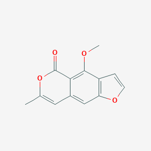 molecular formula C13H10O4 B052132 Coriandrin CAS No. 116408-80-1