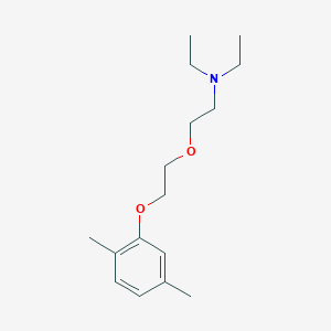molecular formula C16H27NO2 B5213232 2-[2-(2,5-dimethylphenoxy)ethoxy]-N,N-diethylethanamine 