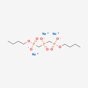 trisodium dibutyl [phosphinatobis(methylene)]bis(phosphonate)
