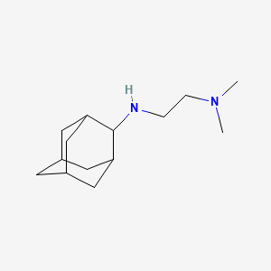 molecular formula C14H26N2 B5213489 2-adamantyl[2-(dimethylamino)ethyl]amine 