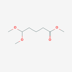 molecular formula C8H16O4 B052140 Methyl 5,5-dimethoxyvalerate CAS No. 23068-91-9