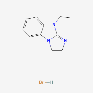 9-ethyl-2,9-dihydro-3H-imidazo[1,2-a]benzimidazole hydrobromide