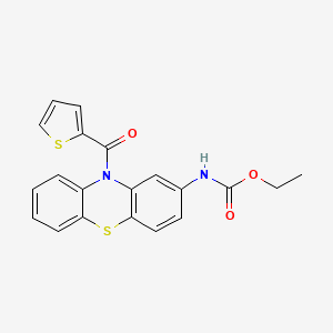ethyl [10-(2-thienylcarbonyl)-10H-phenothiazin-2-yl]carbamate