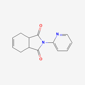 molecular formula C13H12N2O2 B5214530 2-(2-pyridinyl)-3a,4,7,7a-tetrahydro-1H-isoindole-1,3(2H)-dione 
