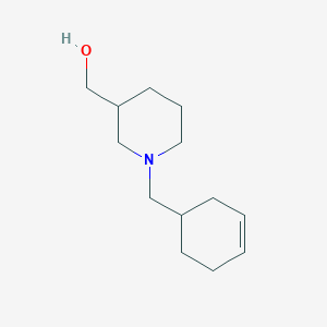 molecular formula C13H23NO B5214793 [1-(3-cyclohexen-1-ylmethyl)-3-piperidinyl]methanol 