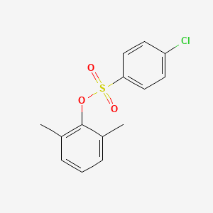 molecular formula C14H13ClO3S B5215108 2,6-dimethylphenyl 4-chlorobenzenesulfonate 