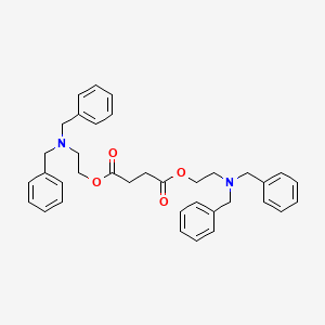 molecular formula C36H40N2O4 B5215149 bis[2-(dibenzylamino)ethyl] succinate 