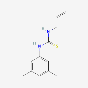 molecular formula C12H16N2S B5215172 N-allyl-N'-(3,5-dimethylphenyl)thiourea 