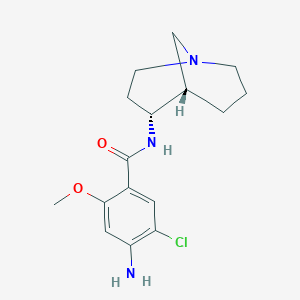 molecular formula C16H22ClN3O2 B052152 伦扎必利 CAS No. 112727-80-7