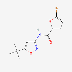 5-bromo-N-(5-tert-butyl-3-isoxazolyl)-2-furamide