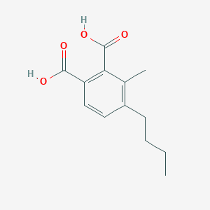molecular formula C13H16O4 B5216484 4-butyl-3-methylphthalic acid 