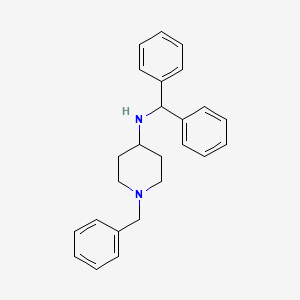 1-benzyl-N-(diphenylmethyl)-4-piperidinamine