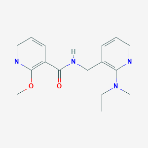 molecular formula C17H22N4O2 B5217894 N-{[2-(diethylamino)-3-pyridinyl]methyl}-2-methoxynicotinamide 