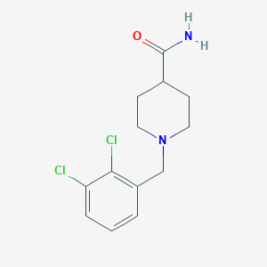 molecular formula C13H16Cl2N2O B5217936 1-(2,3-dichlorobenzyl)-4-piperidinecarboxamide 