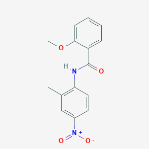 molecular formula C15H14N2O4 B5218157 2-methoxy-N-(2-methyl-4-nitrophenyl)benzamide CAS No. 5944-67-2