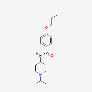 4-butoxy-N-(1-isopropyl-4-piperidinyl)benzamide